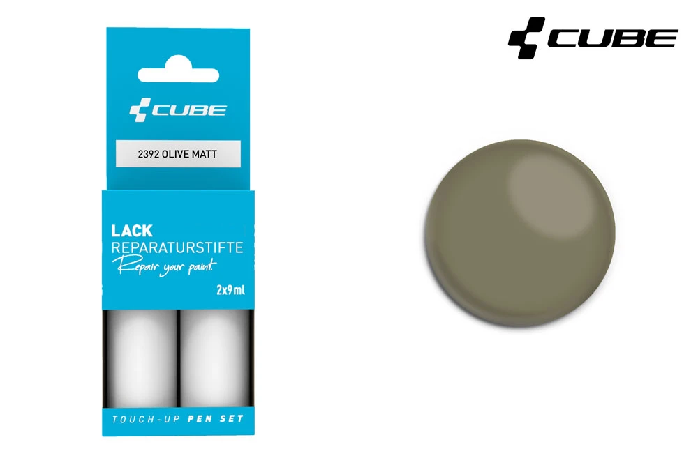 Cube Lackreparaturstift Set OLIVE Matt – Bild 5