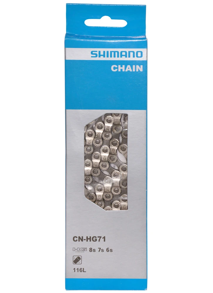 Shimano CN-HG71C 6/7/8-fach Kette Mit Quick-Link – Bild 2