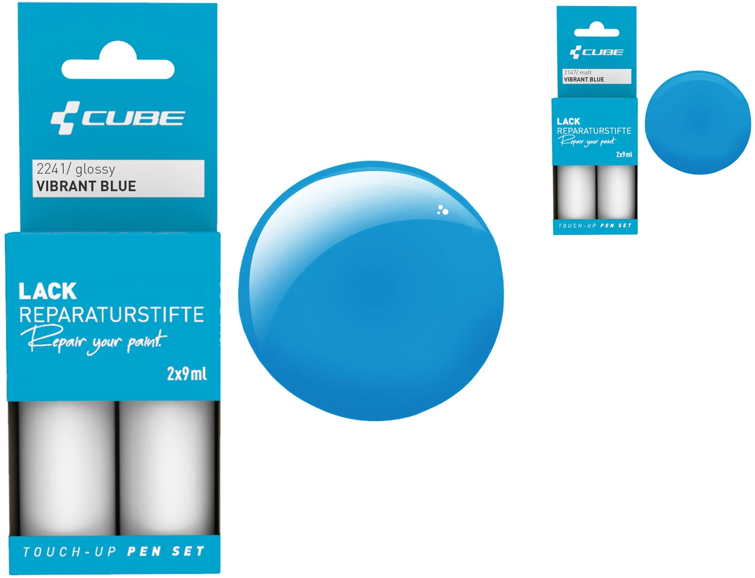 Cube Lackreparaturstift Set VIBRANT BLUE